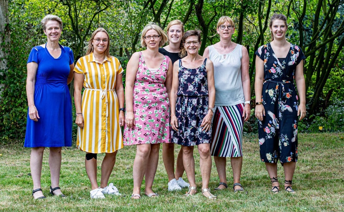 team-f, ondersteuning